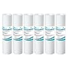 6x AquaHouse 10″ Zoll Sediment Wasserfilter für Umkehrosmose, Wasserspeiseleitung & Partikelfiltration, passend für Standard 10″ Filtergehäuse – 5 Micron