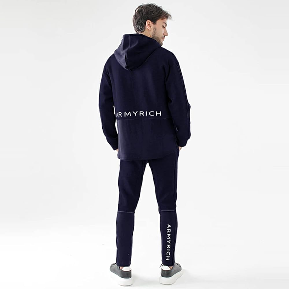新品アーミーリッチ　ARMYRICH パーカー L セットアップ　ゴルフウェア ARMYRICH アーミーリッチ セットアップ サガラ刺繍 メンズ