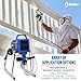Dedoes - Electric Airless Sprayer with 1.3mm HVLP Spray Gun - Portable and Efficient Painting Solution - Easy Painting Tools - Professional Grade - Indoor or Outdoor Application - Smooth Finish