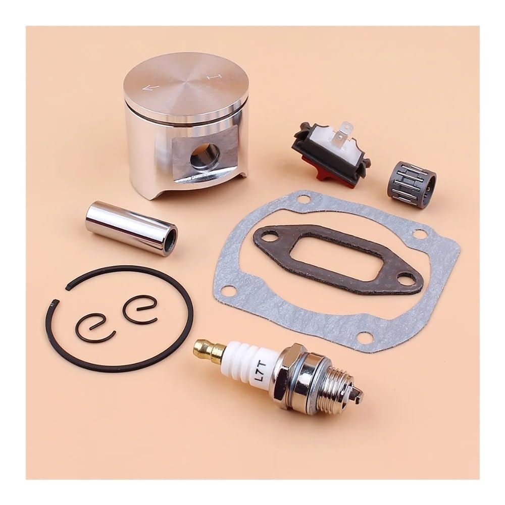 Kit joint de piston 48 mm et interrupteur d'arrêt pour tronçonneuses 365 372 et CS2165