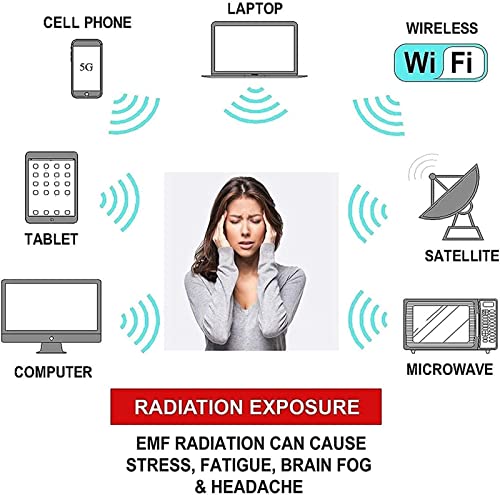Boné de proteção contra radiação eletromagnética, proteção contra ondas eletromagnéticas, fibra prat