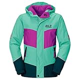  Jack Wolfskin Kinder, Mädchen Outdoorjacke türkis 128