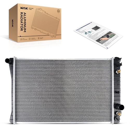 Image of KAX CU951 Radiator Replacement, Compatible with 1982-1992 Camaro, Firebird, 1989-1990 P30 /P3500 5.7L, 1989 P20, P2500, (w /o Engine Oil Cooler; w /o Air Conditioning; with 26.25 inch Between Tank)
