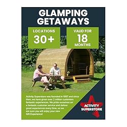 Activity Superstore Glamping Getaways