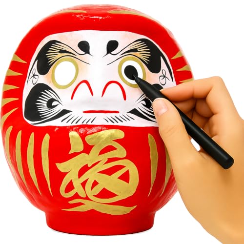 Ya en mundofriki.es: Daruma - Tamaño 2 - Rojo - Seguridad y éxito en todos los sentidos