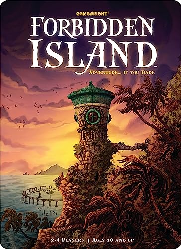 Gamewright CSG-FORI Forbidden Island – The Cooperative Strategy Survival Island Board Game,2-4 Players thumb #3