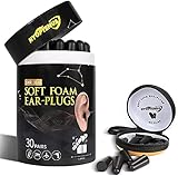 Experimenta la diversión de la lotería: estos 30 pares de tapones para los oídos de viaje vienen con una funda de transporte como un regalo que puedes mantener los auriculares a mano sin ensuciarse, perder o deformarse. Nota: el color y el diseño de la funda son aleatorios. El propósito es crear sorpresa y misterio. Únete a la diversión y toma un estuche misterioso gratis