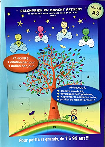 EMOTIO Développe ta Confiance en 21 Jours: Calendrier du Moment présent Cover