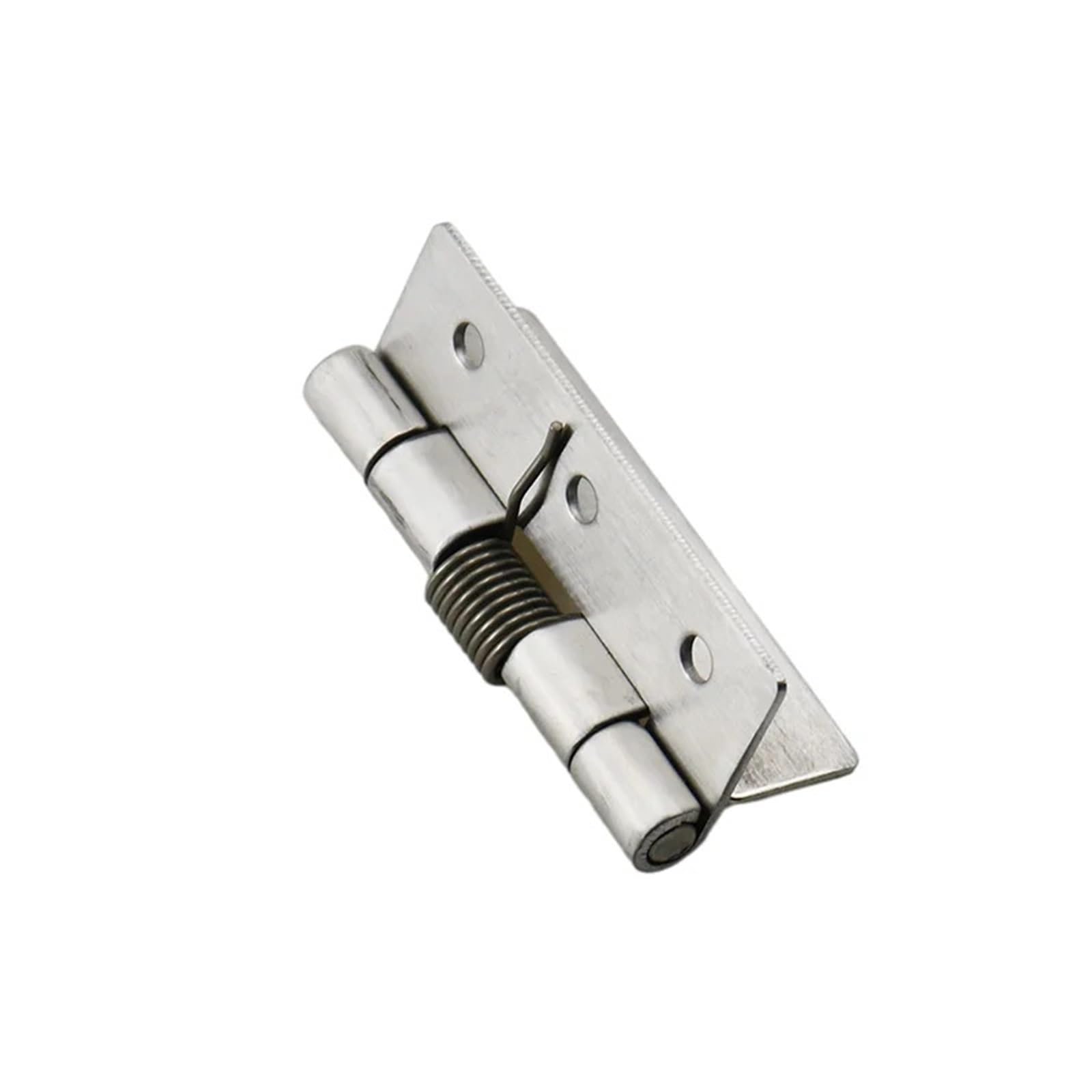 PEQYUACTE Industrial Equipment Spring Hinge 2.5 Or 1 Or 3 InchAutomatic Return 304 Stainless Steel 1Pcs(38x32 Buffed)