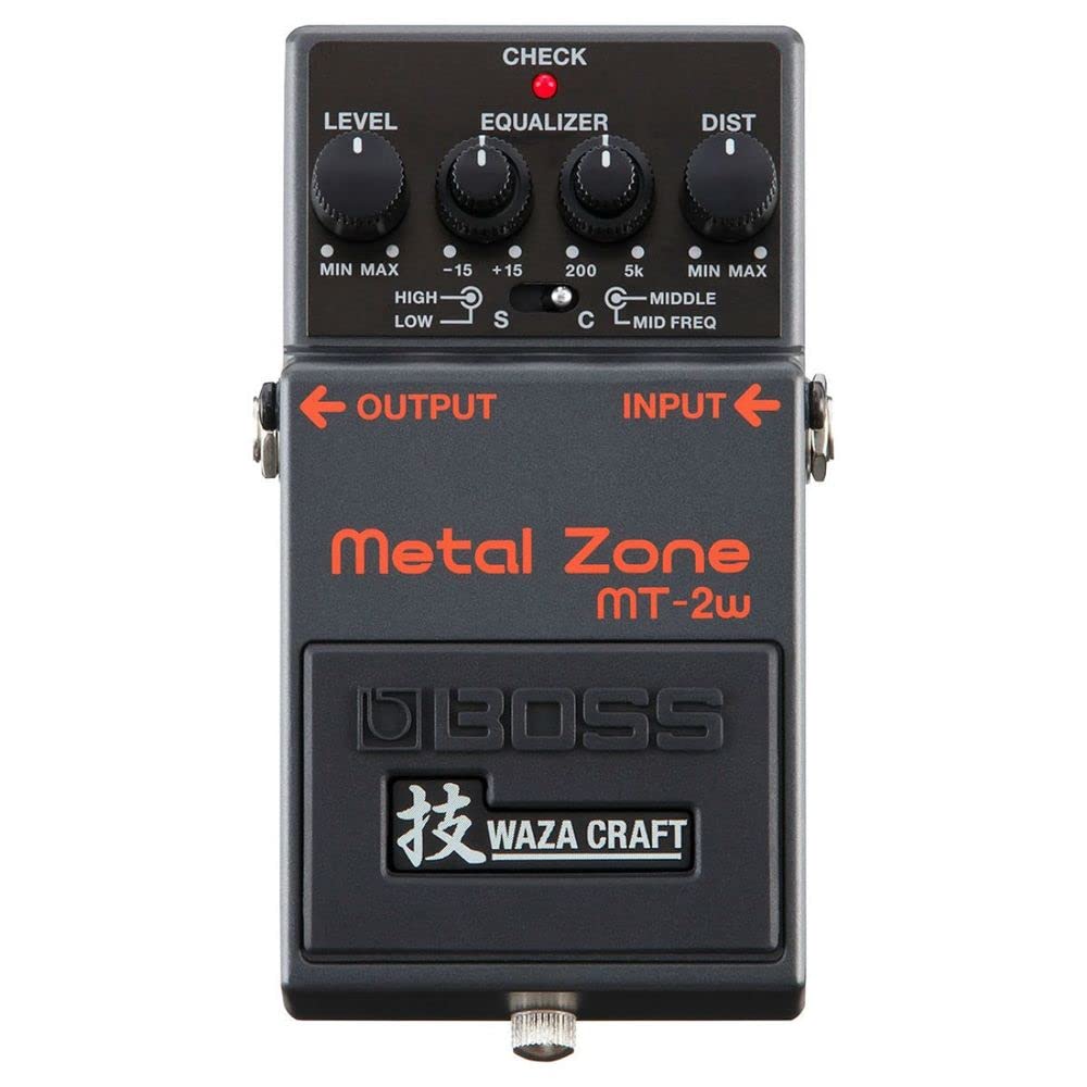 BOSS MT-2w l Zone 技 WAZA CRAFT 本体 Pedal de Distorção BOSS Pedal MT-2W Metal Zone Waza Craft : Amazon