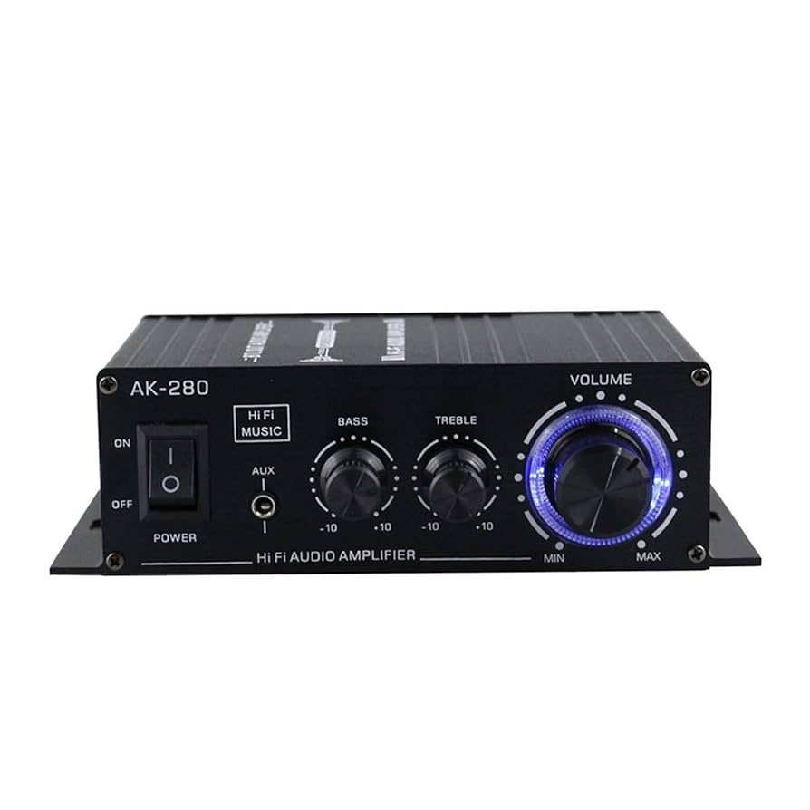Amazon | 3セットAK-280 ミニデジタルオーディオパワーアンプ