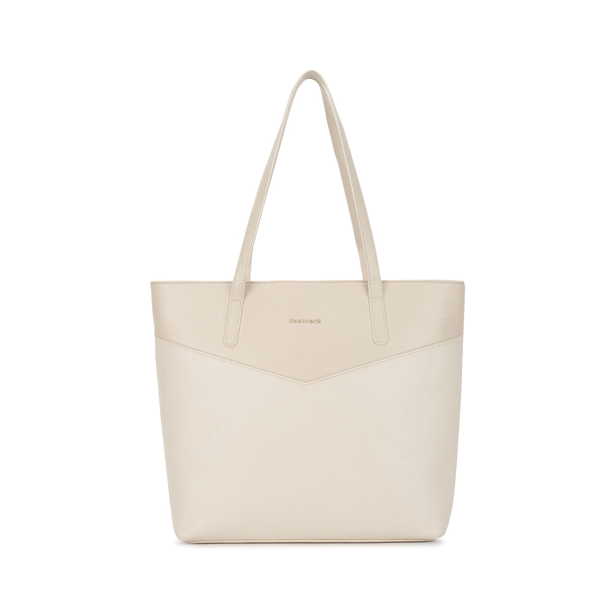 Casual Laptop Tote Bag For Girls, Large Size With A Zipper Closure And Padded Laptop Compartment, Compatible With Laptops Up To 15 Inches, Double Handle Type, Off White-image-35