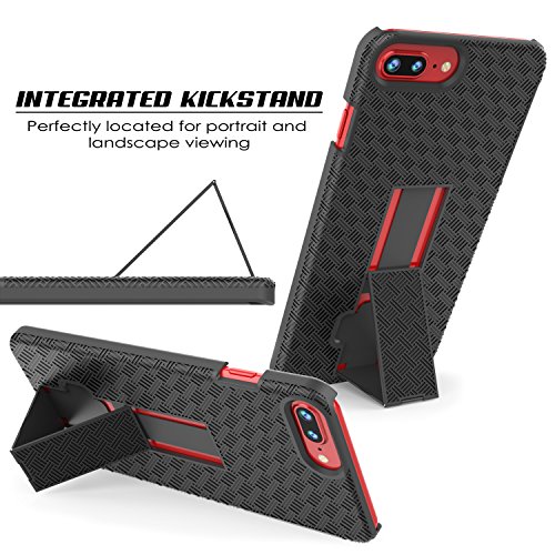 Coque iPhone 8 Plus avec clip ceinture pour le sport et le travail