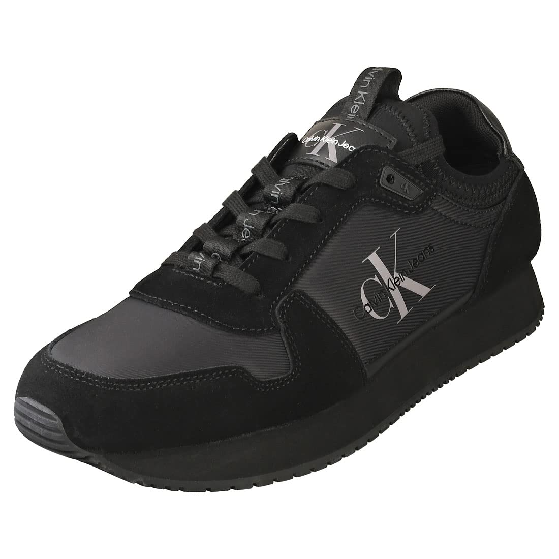 Calvin Klein Jeans Runner Sock Trainers - Triple Black