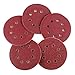 Coceca 100pcs Orbit Sander Sanding Discs 5-Inch 8-Hole Hook and Loop Sandpaper, 20pcs Each 40/60/80/150/240 Grits Sandpaper, Fit for Random Orbit Sander, Random Orbital Sander
