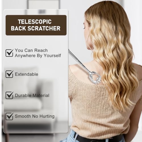 Image of SIKEMAY 5 Pack Back Scratcher, Stocking Stuffers for Men Women Adults