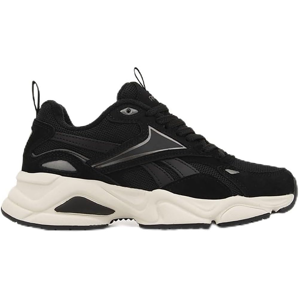 Reebok Women's Charge Run Trainers, Black/Vintage Chalk/New Titanium, 42 EU