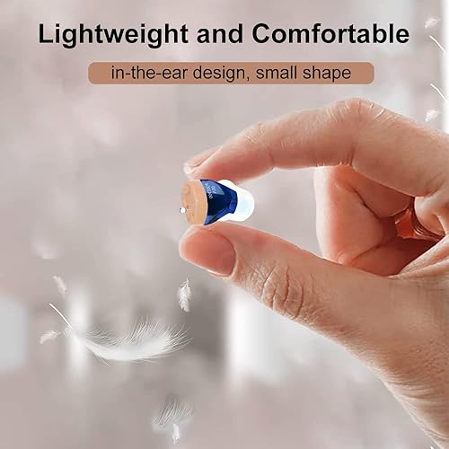 Miniatura 3 de Audífonos para ayudar a la audición para personas mayores y adultos, audífonos digitales recargables más nuevos, amplificador auditivo de sonido