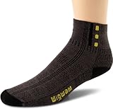Wigwam Men's Rebel Fusion Trekker Socks,Smoke,Large/shoe Size:Men's 9-12,Women's 10-13