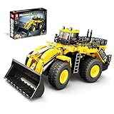 Reobrix Technic 22009 Bulldozer Loader Modellbauklötze Klemmbausteine, 1876 pcs, Fernsteuerung & App-Steuerung MOC Bausteine Technik Radlader, Set für Jugendliche und Erwachsene, Kompatibel mit Lego