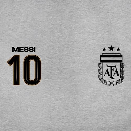 Image of Icon Sports Officially Licensed Argentine Football Association Lionel Messi Pullover Hoodie - Unisex Kids