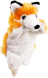 Toyvian Fantoche De Mão Bichos De Pelúcia Para Dramatização Para Crianças Fantoches Para Crianças Fantoches De Animais Fantoches De Animais De Pelúcia Fantoches De Raposa Fantoches De