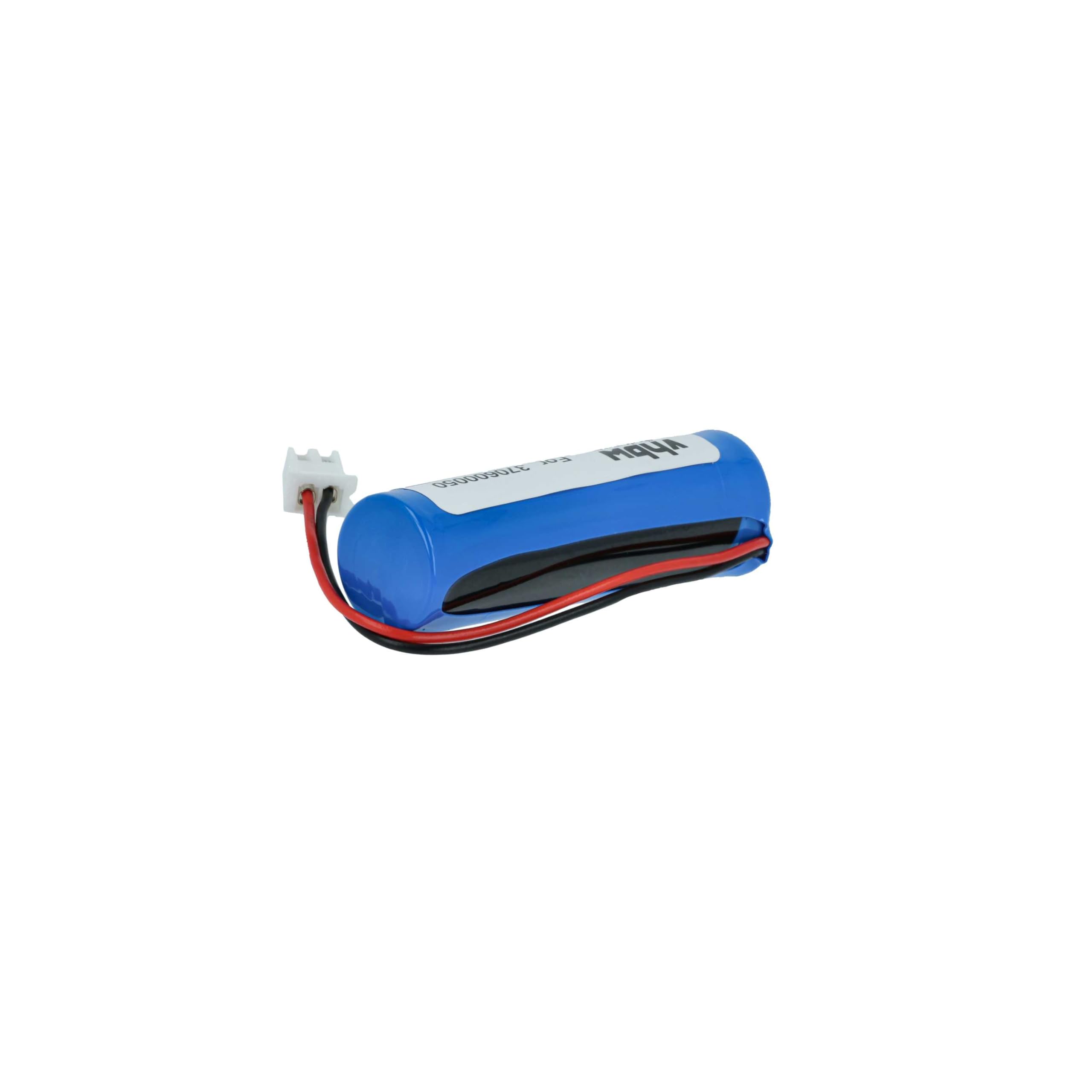 vhbw 4X wymienne baterie do Carrera 370600050 do samochodów wyścigowych (700mAh, 3,2V, LiFePO4, 50 x 16 x 14 mm, JST ZH)