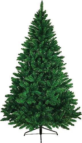 Árboles De Navidad, Home Árbol de Navidad Artificial,Árbol de Navidad de PVC con Soporte de Metal, Fácil de instalar, Adecuado para el hogar, la Oficina, Las Decoraciones navideñas...