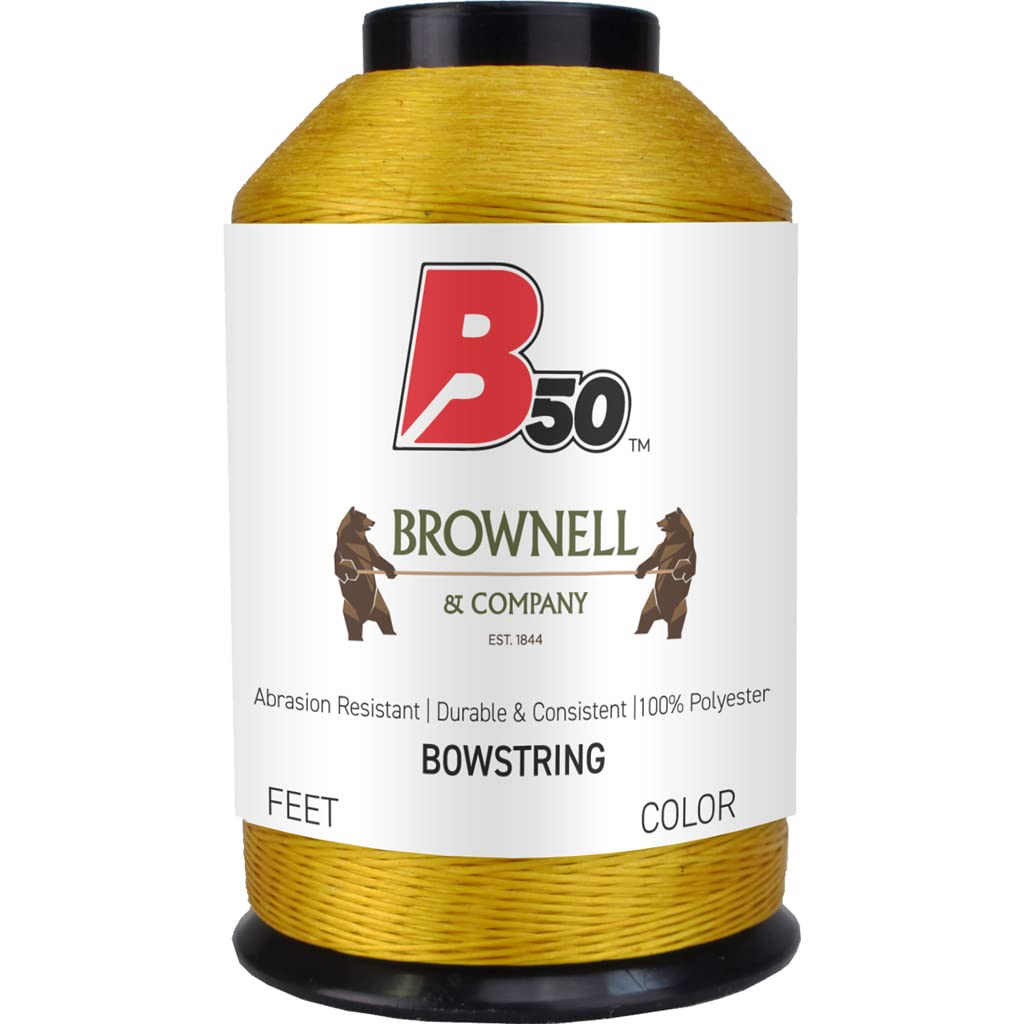 Brownell B50 Bowstring Material Bronze 1/4 lb.