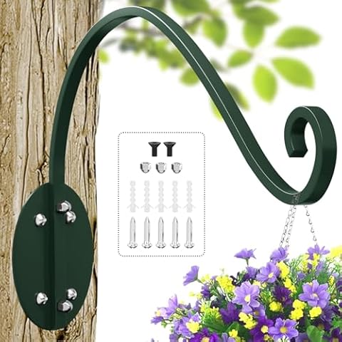 Hystun 16-Inch Heavy-Duty Plant Hanger Cover