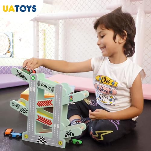 Image of Wooden Toys for Kids Race Tracker for Kids Brain Development Toys Activity Toys for 5+ year old Child Toys 2-5 years