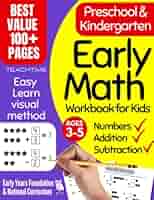 【USED】Early Maths (Preschool 3+) Early Math Workbook for Kids: Preschool & Kindergarten