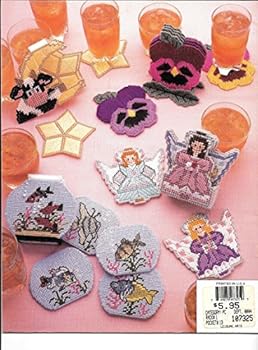 Paperback Coaster Collage: Plastic Canvas Book