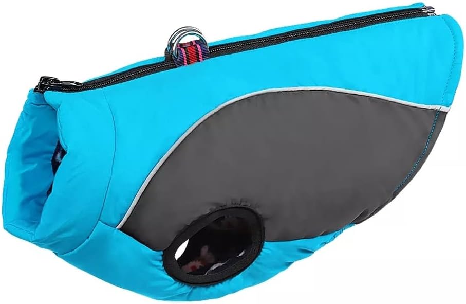 French Bulldog Chihuahua Dog Clothes for Small Medium Dogs Warm Pet Dog Jacket Coat Winter Puppy Vest (A 14 Tails)