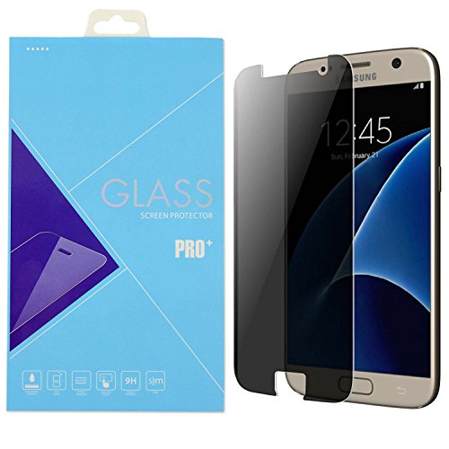Galaxy S7 Privacy Screen Protector, Gcepls Premium Privacy Anti-Spy Tempered Glass Screen Protector for Samsung Galaxy S7 with 9H Hardness