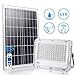 Produktbild LEDMO Solar LED Fluter Flutlicht 100W mit Fernbedienung 10MLED Strahler 6500K IP65 WasserdichtSmart ein/aus100leds Super hell Außenstrahler Beleuchtungsfläche beträgt ca. 100m²