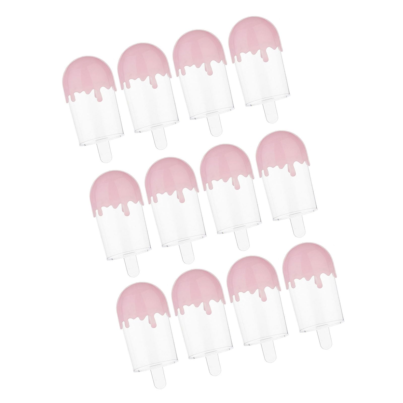 Buxuaaaa A Buxuaaa Of 12 Creative Candy Boxes For Birthdays Weddings Transparents Sweets Holders Clear Snacks Containers Home Candy Organization Solution