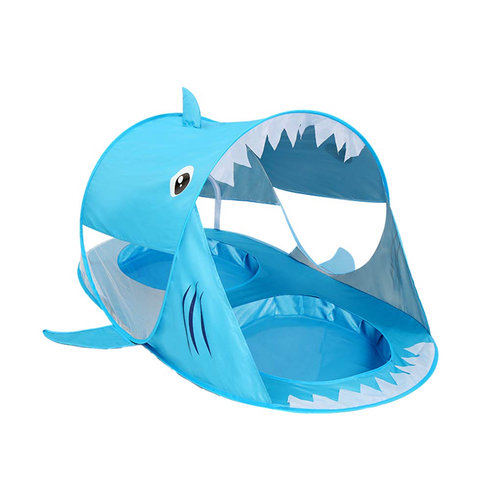 خيمة شاطئية مزدوجة أوتوماتيكية منبثقة ومظلة محمولة مزودة بمغسلتين للوالدين والأطفال مسرح للعب الحدائق ومسبح الشاطئ