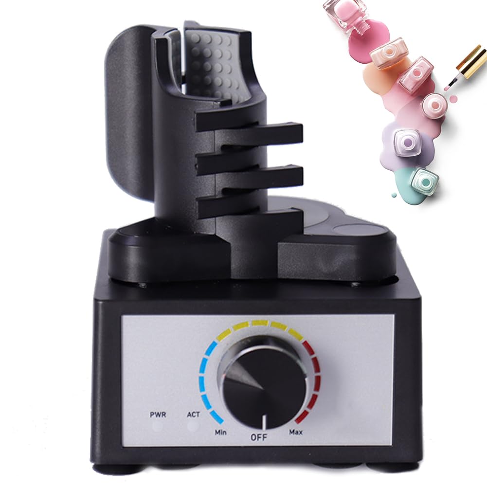 Mieszalnik do farb, Mini mikser wirowy głośnomówiący z 3 regulacją prędkości, Hobby DIY Narzędzie do malowania modelarskiego Pasuje do shakera 10-100 ml, do lakieru Laboratorium lakieru paznokci