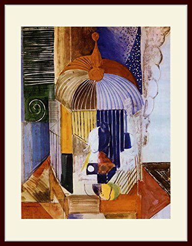 【新品•未使用】パブロピカソ　鳥籠　複製画 複製画・額縁付き・ピカソ・「鳥籠2」 : グーピルギャラリー - 通販