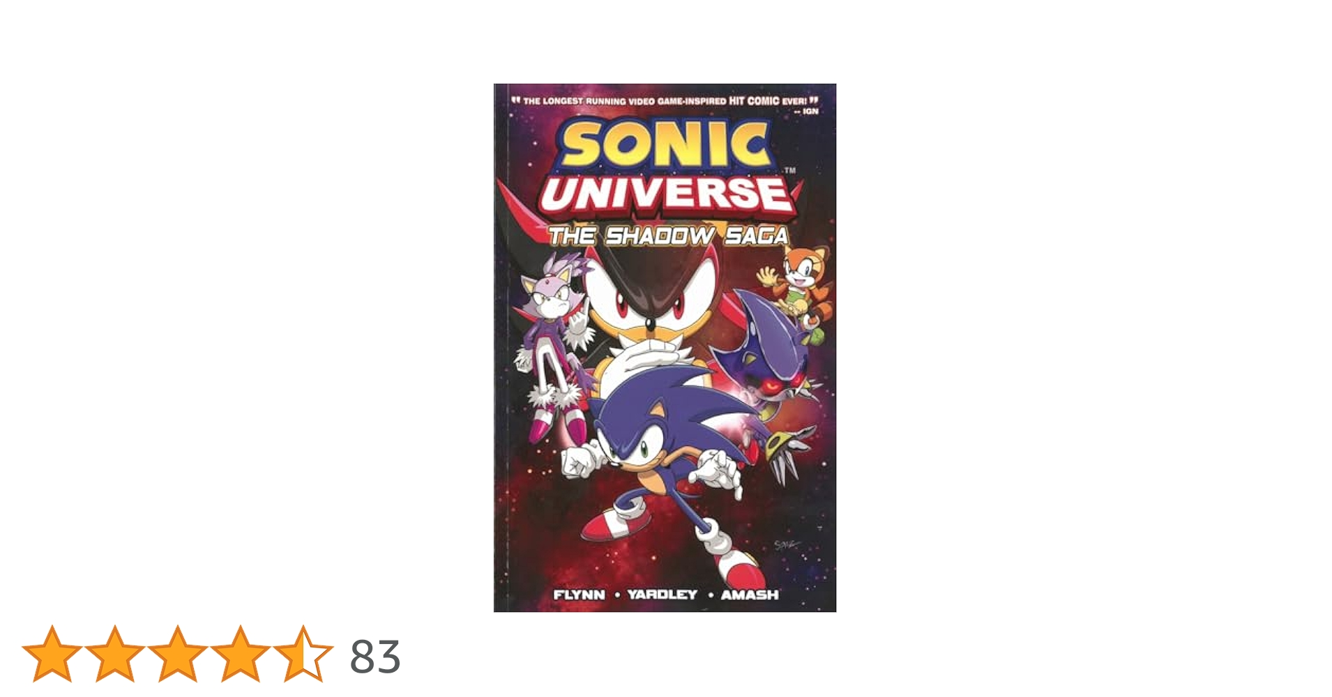 【ソニック】SONIC UNIVERSE 1　THE SHADOW SAGA 71VJYTVMeML._UF1000,1000_QL80_.jpg