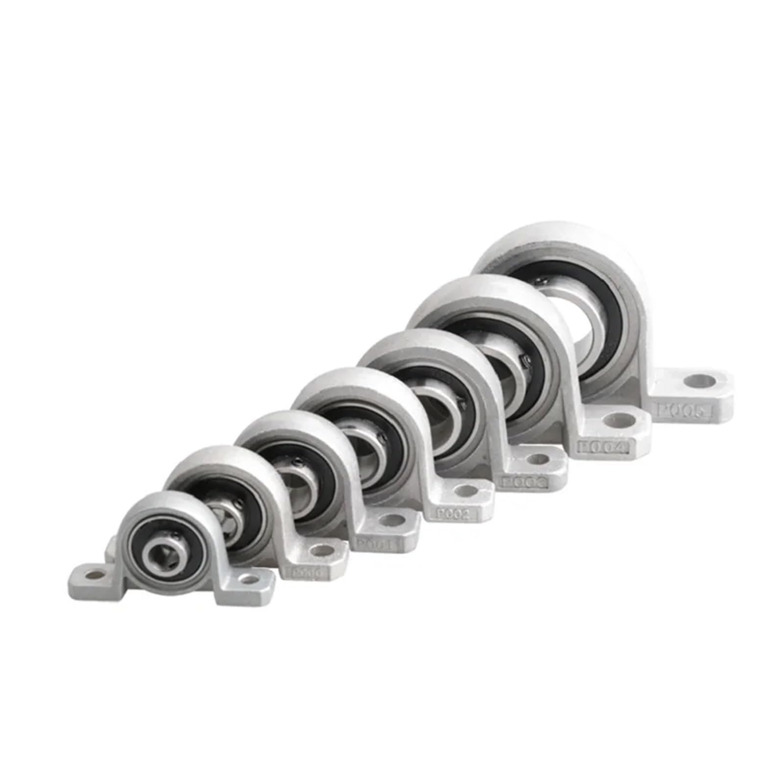 Roulement à rouleaux sphériques en alliage de zinc, support monté sur palier, 35 mm, 10 pièces/lot, KP007