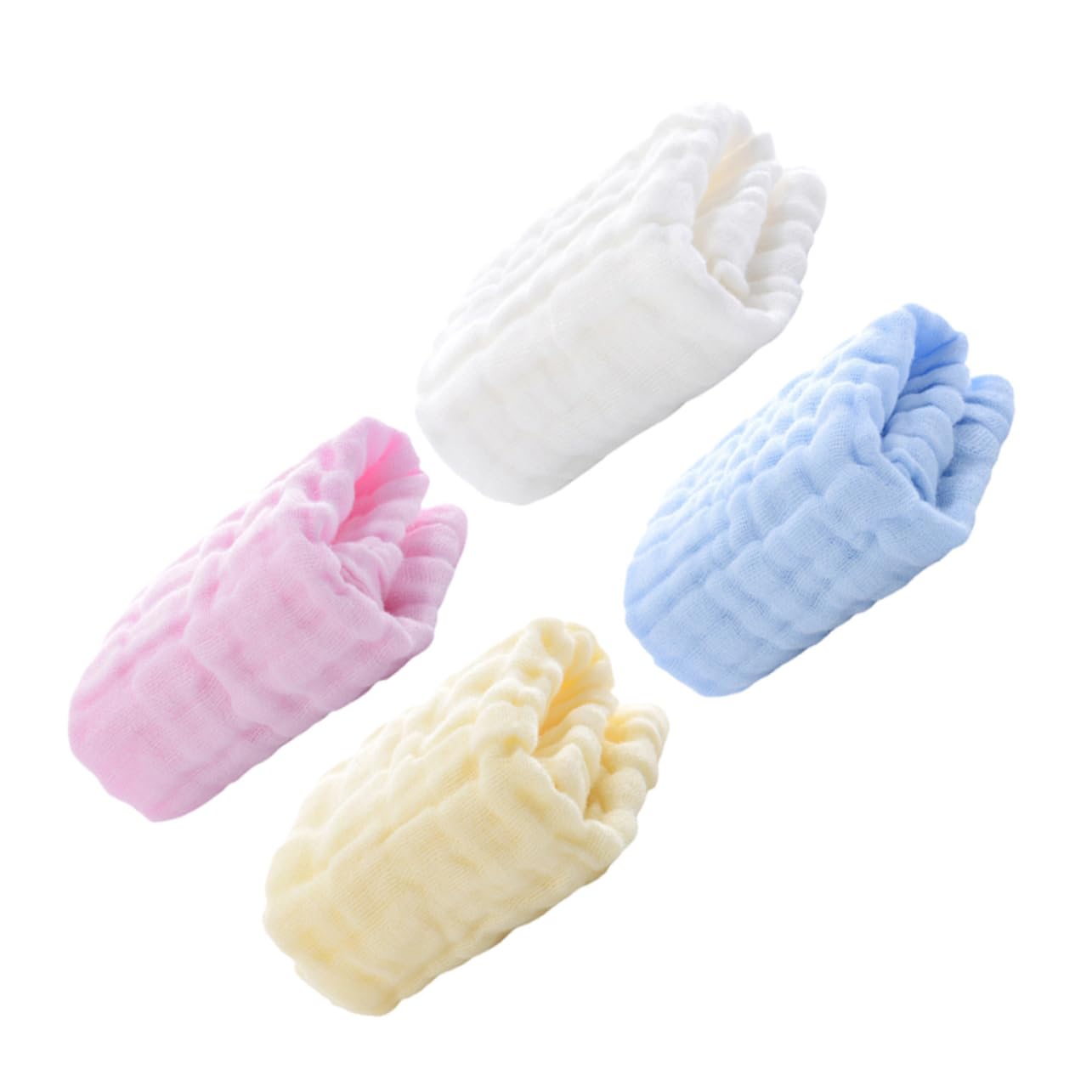 BESTonZON 16 Pezzi Asciugamano Cotone Salvietta Assorbente Panni Per Rutto Asciugamano Asciugamano Sudore Bambino Salvietta Asciugamani Per Bambini Salviette Per Bambini Neonato
