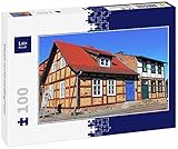 Stabile Puzzle-Schachtel mit aufgedrucktem Puzzle-Motiv