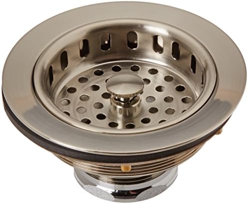 Jones Stephens S1407BN Brushed Nickel Duo Strainer