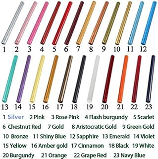 12pcs Black Vintage Glue Gun Sealing Wax Sticks for Wax Seal Sealing Stamp Art Wedding Invitations Gift Cards