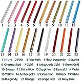 Lot de 12 bâtons de cire à cacheter pour sceau de cire Jaune vintage...