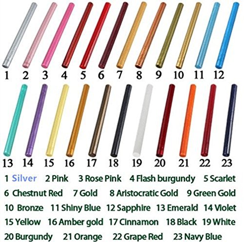 12Pcs White Vintage Glue Gun Sealing Wax Sticks For Wax Seal Sealing Stamp Art Wedding Invitations Gift Cards #TOP23