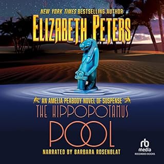 The Hippopotamus Pool Audiolibro Por Elizabeth Peters arte de portada