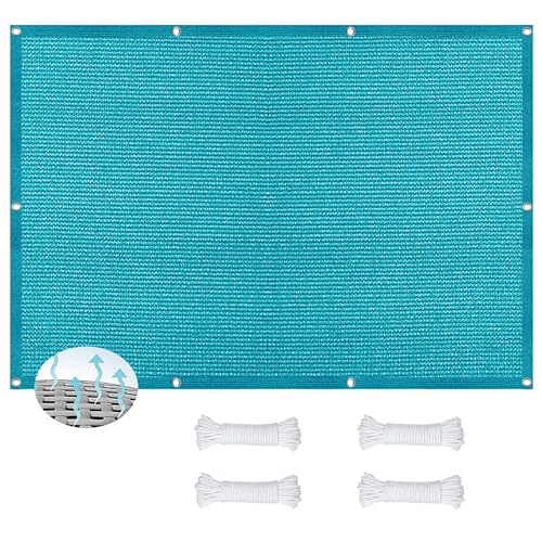 Voile d'ombrage rectangulaire protection solaire balcon et jardin